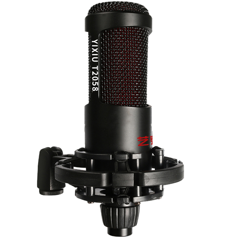Art Show T2058: Singing live main Podcast recording professional Large Zhenfilm Capacitive Microphone Microphone