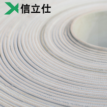 Industrial belt 1 5mm thick white food grade silicone belt Transport production line silicone conveyor belt