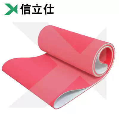 Industrial belt ceramic glass production line equipment brick machine cutting and transporting pvc plus red glue conveyor belt