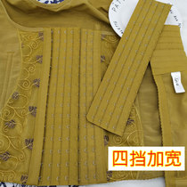 Really beautiful body-shaping bra buckles gold and black waist clip with 15 rows of extension buckles bra extension with 4 rows of buckles