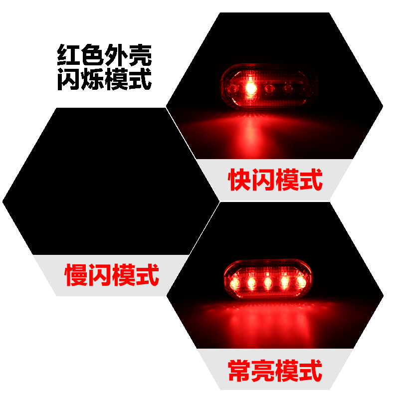 Eclairage pour vélo JCSP  - Taillights - Ref 2399770 Image 12