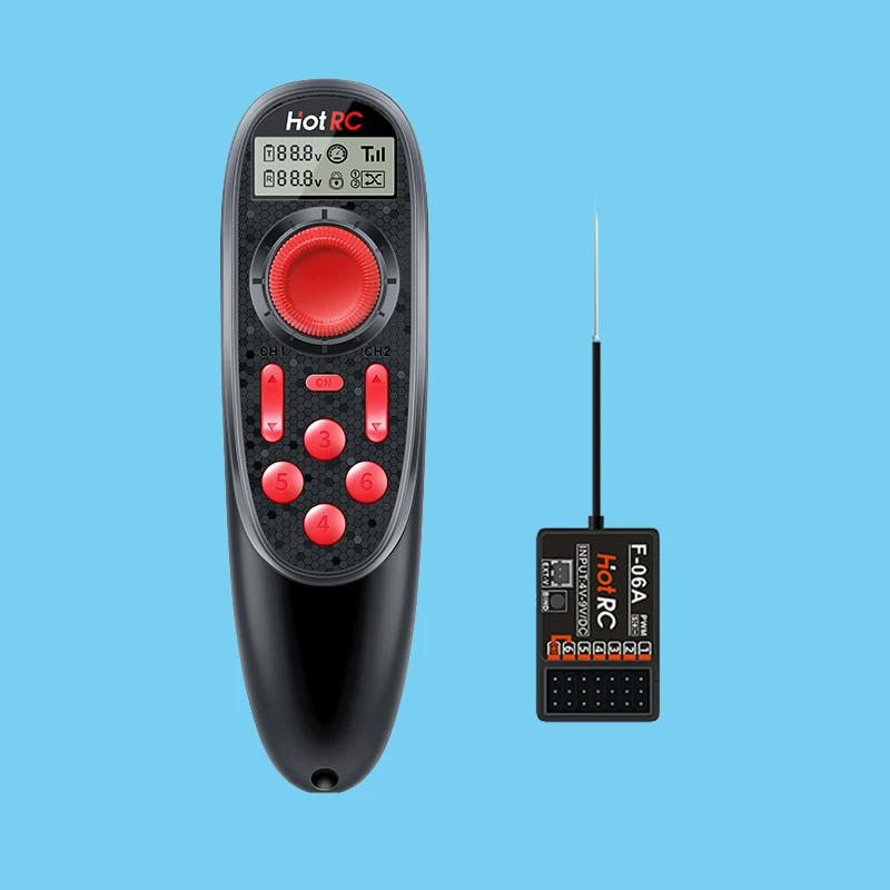 HOTRC DS-600 трал-сеть лодка дистанционное управление, 2.4G, шесть каналов, вложенная лодка с быстрым замком, дистанционное управление