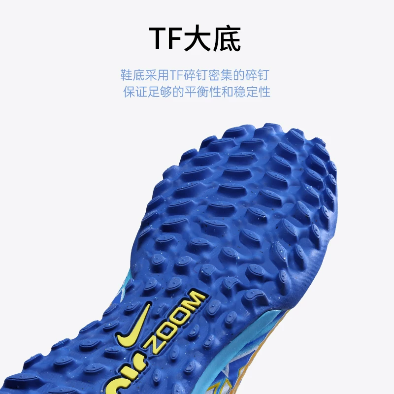 Кроссовки футбольные Nike мужские New Assassin 15 Superfly 9 Academy TF сломанный ноготь KM Mbappe