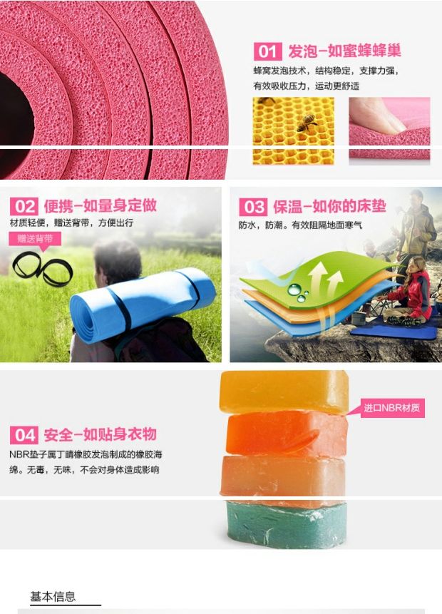 Dễ thương cho người mới bắt đầu tập yoga mở rộng 80 chiếc chăn dài chống trượt dày trẻ em tập mat trẻ em vòng tập yoga