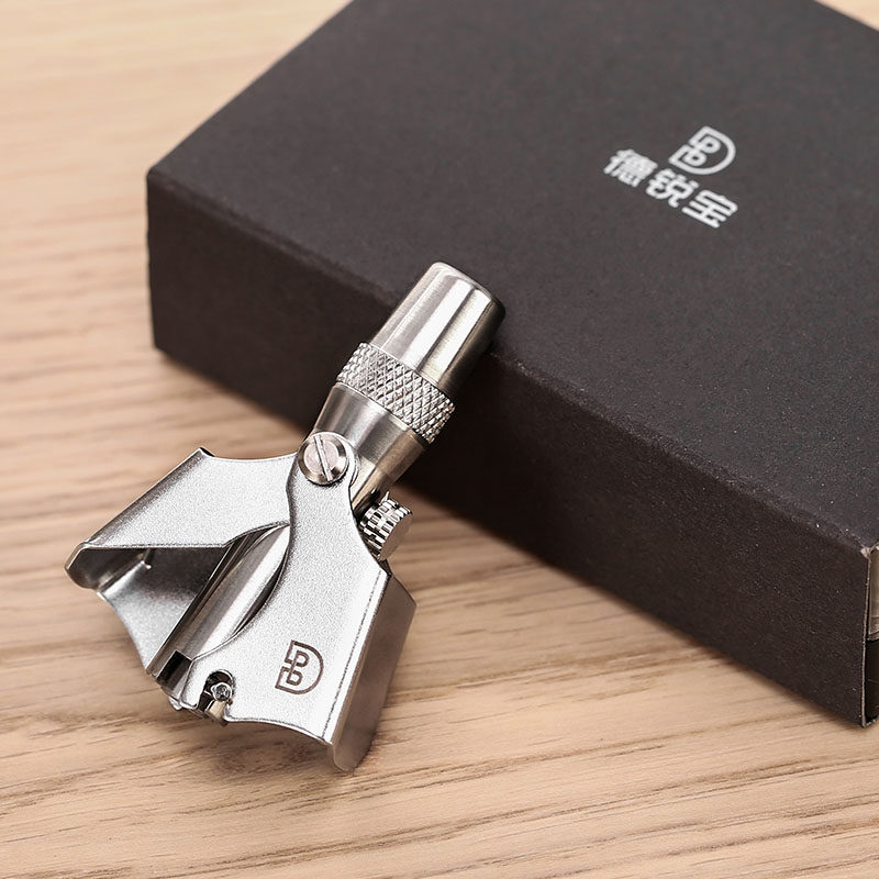 Derui Bao nose hair trimmer Men's manual nostrils shaving device Stainless steel scraping and cutting nose hair scissors men's and women's