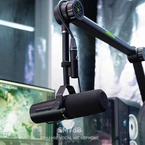 Shure/舒尔 SM7DB Записывающая комната движущаяся круга Микрофон радиопередача человеческая звуковая микрофон SM7B обновляется версия