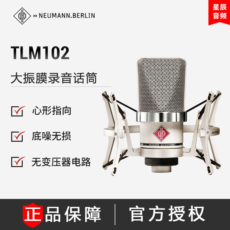 NEUMANN TLM102 Notimbone Large diaphragm Recording studio capacitive microphone dubbing live K song microphone