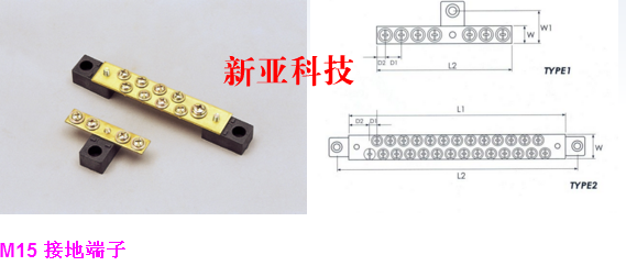 Taiwan Wei Zhe M15 ground terminal 3P-24P MJ Wei Zhe M15 ground terminal 3P 4P 5P 6P