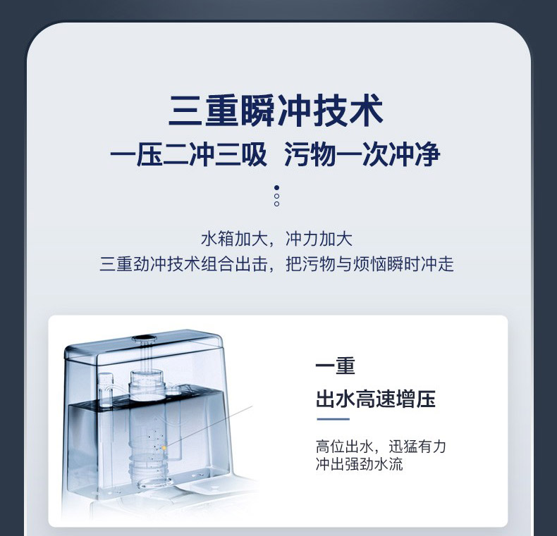 恒洁卫浴 虹吸式抽水马桶 图4