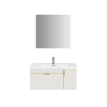 (pre-sale of 30 days) Hengjie modern bath room cabinet Composition Home washroom Wash Basin