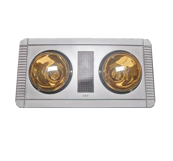Old style suction top two lamp bathrooms Multi-functional warmer Embedded three-in-one two light warm bath bullies