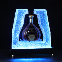 Sushang glowing wine seat bar ktv wine rack XO wine champagne tray base led rechargeable wine tray ice wine holder