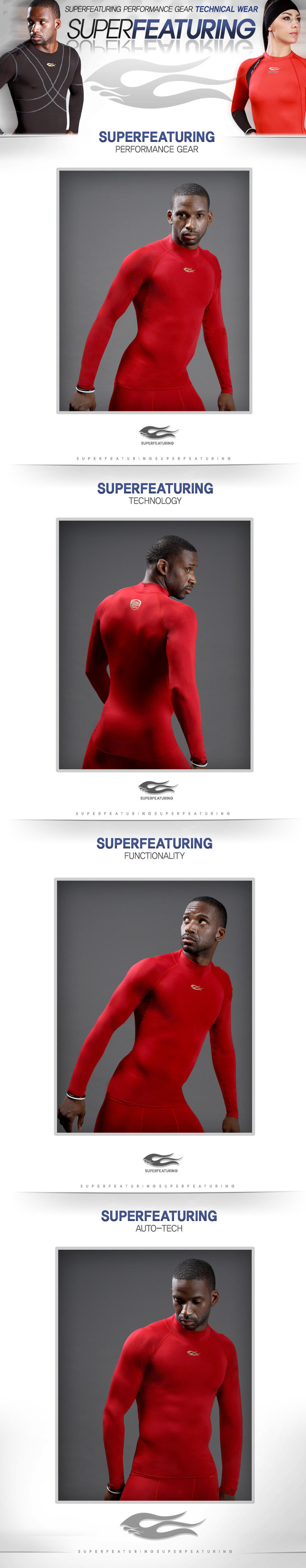 Vêtement fitness homme SUPERFEATURING - Ref 607837 Image 8