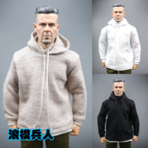 Soldier 1 6 trend series hooded sweater fake two fashion models three-color optional model accessories