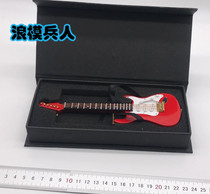 1 6 red electric guitar suitable for soldiers BJD small cloth Barbie peach small P spot