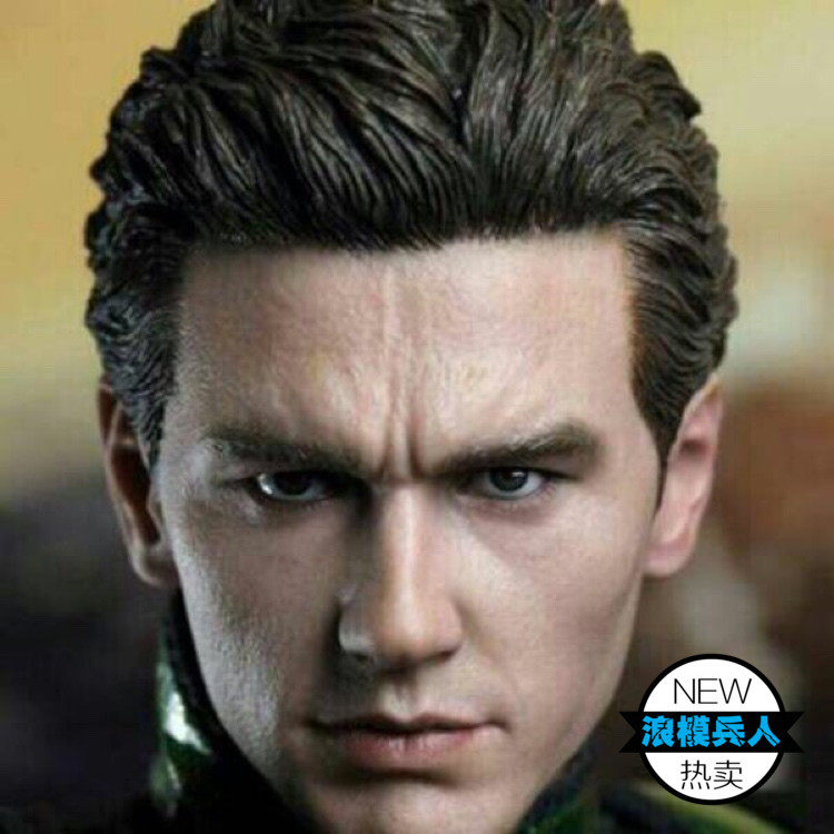 1 6 Soldiers Head Sculpture Spider Man 3 Green Magic 2 Generation New Goblin Head Sculpture Brand New