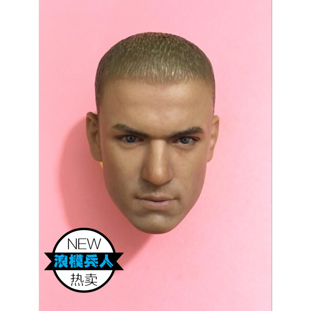 1 6 Mike Head Sculpture Prison Break Mike Corfield Wentworth Miller Head Sculpture (Batch)