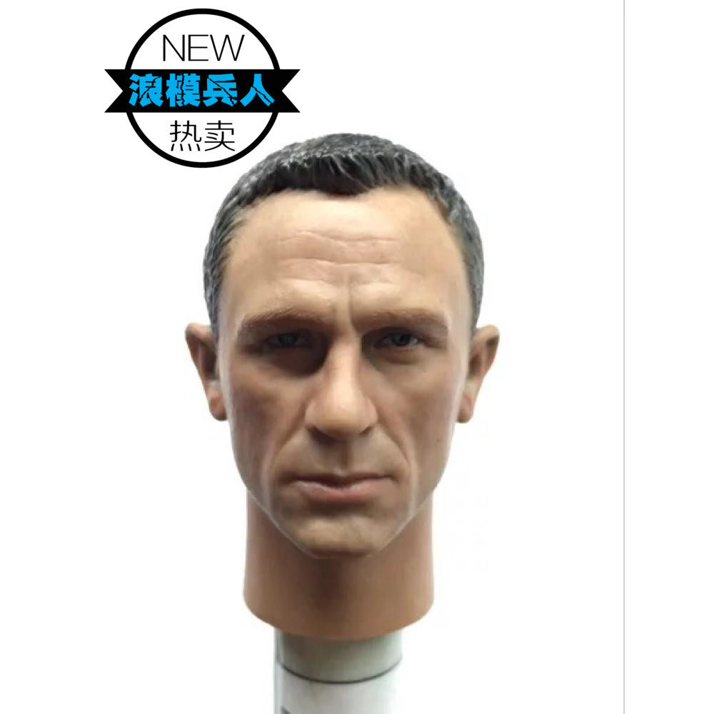 Soldier 1 6007 ghost party agent James Bond BB9002 head carving spot