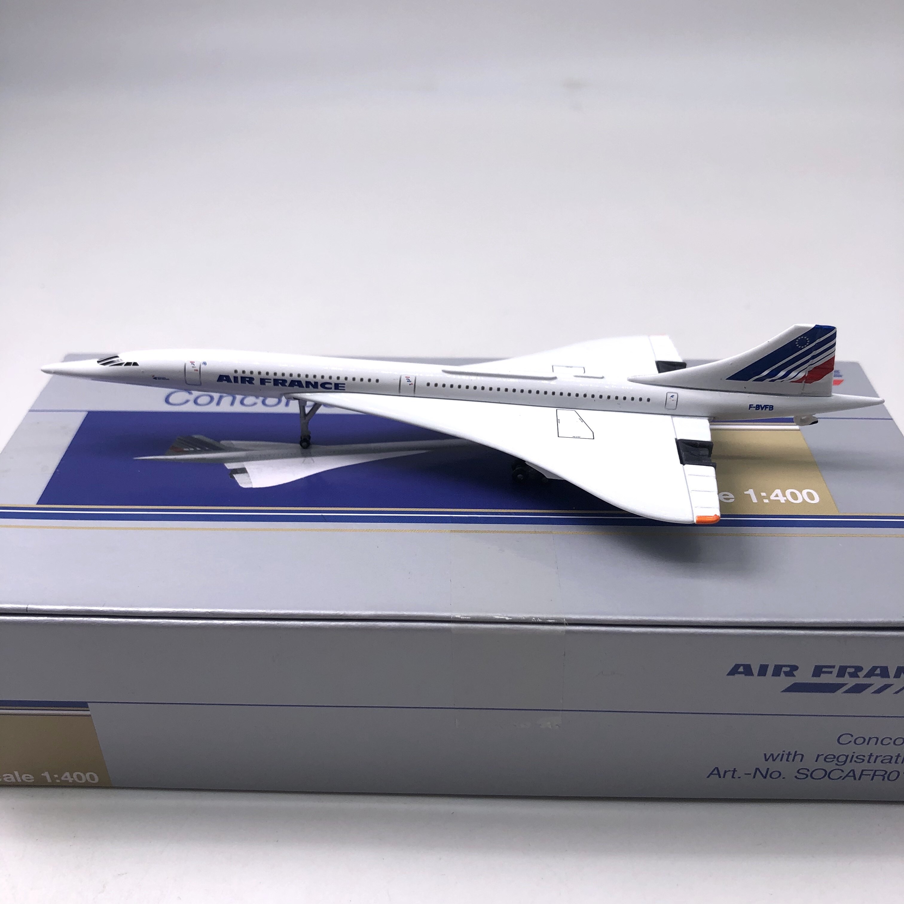 1:400socatec official custom product Concorde Concorde Concorde Alloy Airliner model
