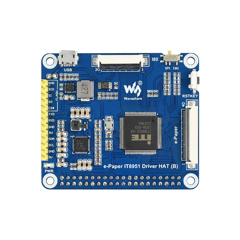 micro snow Raspberry Pi 10.3-дюймовый модуль экрана Eink с гибким экраном E-PAPER USB/SPI/I2C