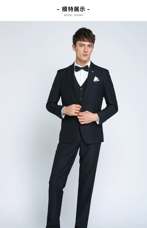 GD & ZS / Gedu · Bộ đồ màu xanh Navy cho nam của Zuozhi - Suit phù hợp