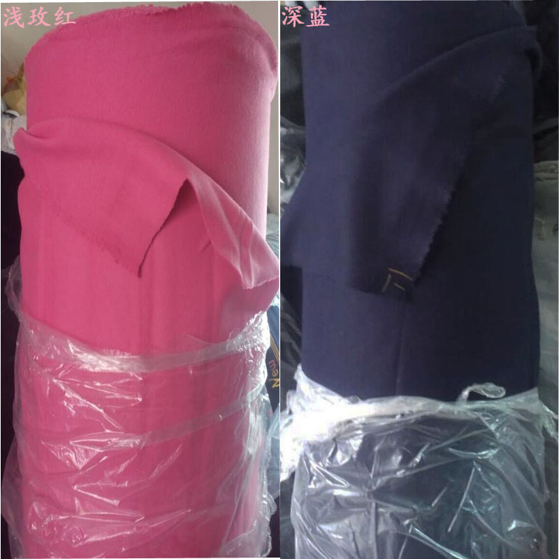 Vải len hai mặt vải cashmere cao cấp áo thư pháp vải nỉ cảm thấy vải DIY giá thấp xử lý - Vải vải tự làm vải tweet