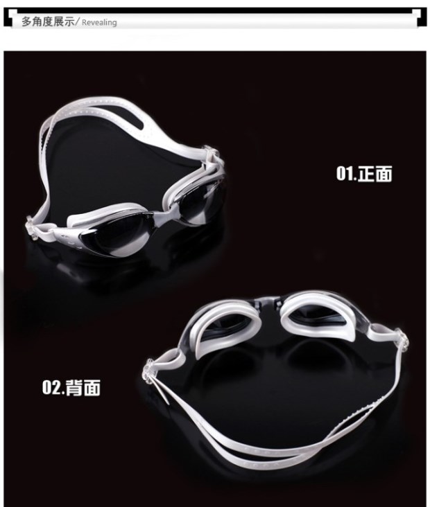 Kính mát Li đích thực kính bơi thiết bị bơi lặn kính bơi unisex trẻ em lớn học sinh có thể sử dụng nhiều màu sắc kính bơi cận speedo