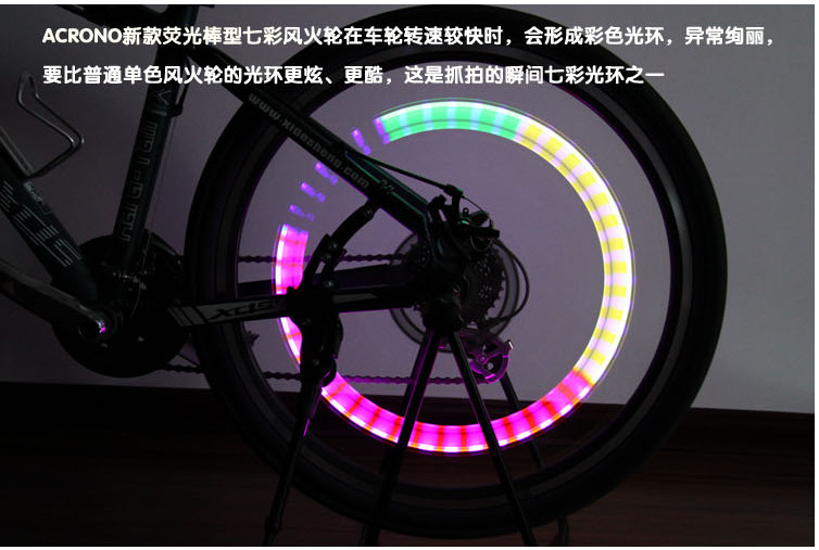 Lumière vélo ACRONO - feux de Valve - Ref 2398349 Image 9