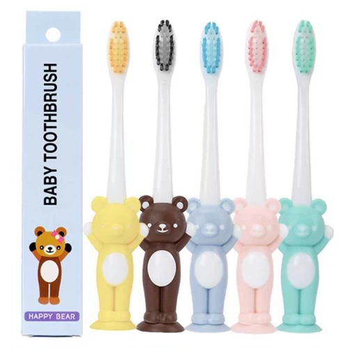 Модная детская розовая зубная щетка для мальчиков для принцессы, 6 лет