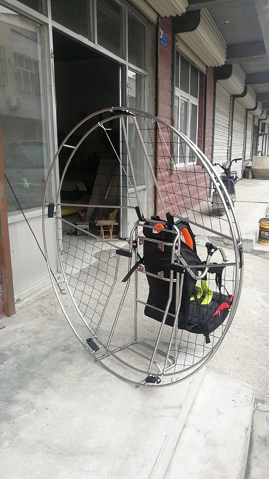 Power umbrella stainless steel frame suitable for any machine