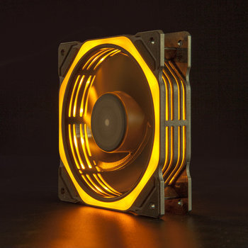 12cm Case Fan Silent with Light, Large 4P Interface, Series Connection for Desktop, Small 3P Computer Cooler, Air-Cooled 12V