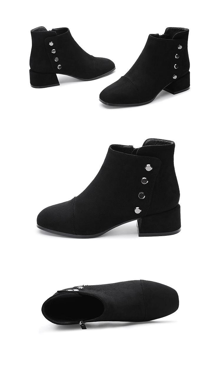 Bottes mi-saison femme en Caoutchouc - Ref 3249393 Image 33
