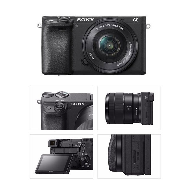 SONY/Sony A6400L ກ້ອງ mirrorless ລະດັບ 4K ລະດັບເຂົ້າລະດັບຄວາມຄົມຊັດສູງໃນການເດີນທາງດິຈິຕອນ vlog ຊີວິດ selfie ຄວາມງາມ