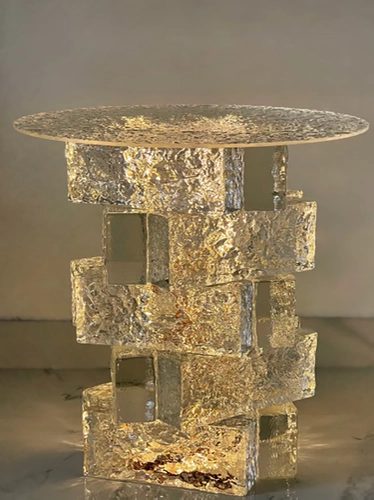 Сплошная стеклянная кирпичная кирпичная кристалл ультра -белый прозрачный квадратный перегород