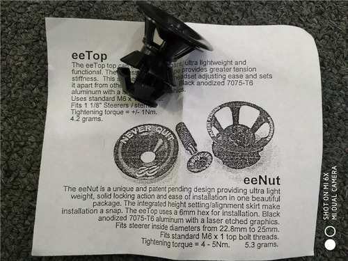US Cane Creek Eeecycleworks Легкий автомобильный автомобиль.
