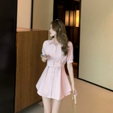 Корсет, летняя летняя одежда, сексуальная рубашка, юбка, комплект, штаны, короткий рукав, 2025 года