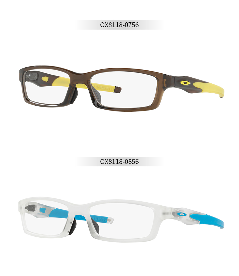 Oakley Oakley chống trượt khung thể thao khung quang nam và nữ kính cận thị OX8118 CROSSLINK - Kính khung kính cartier