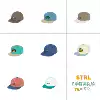 STRL big promotion baseball cap 79 yuan area (activities sold products non-quality problems do not return or change)