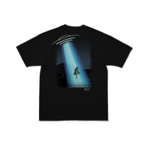 BADMIND 21SS UFO inspired beautiful girl loose casual street short sleeve T-shirt TEE