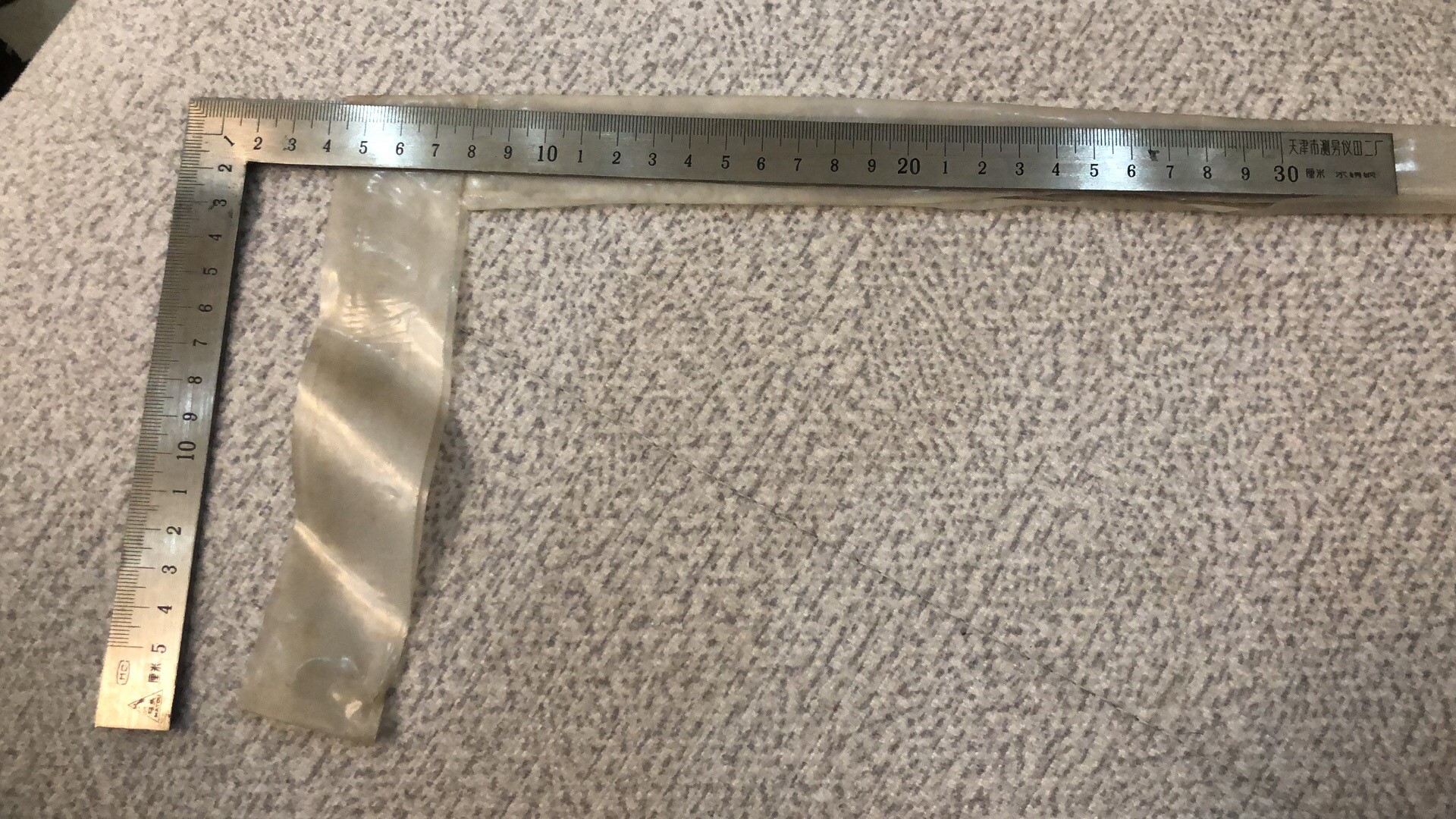 Stock old stock Tianjin production horse head card 30 angle ruler 50 angle ruler abduction ruler