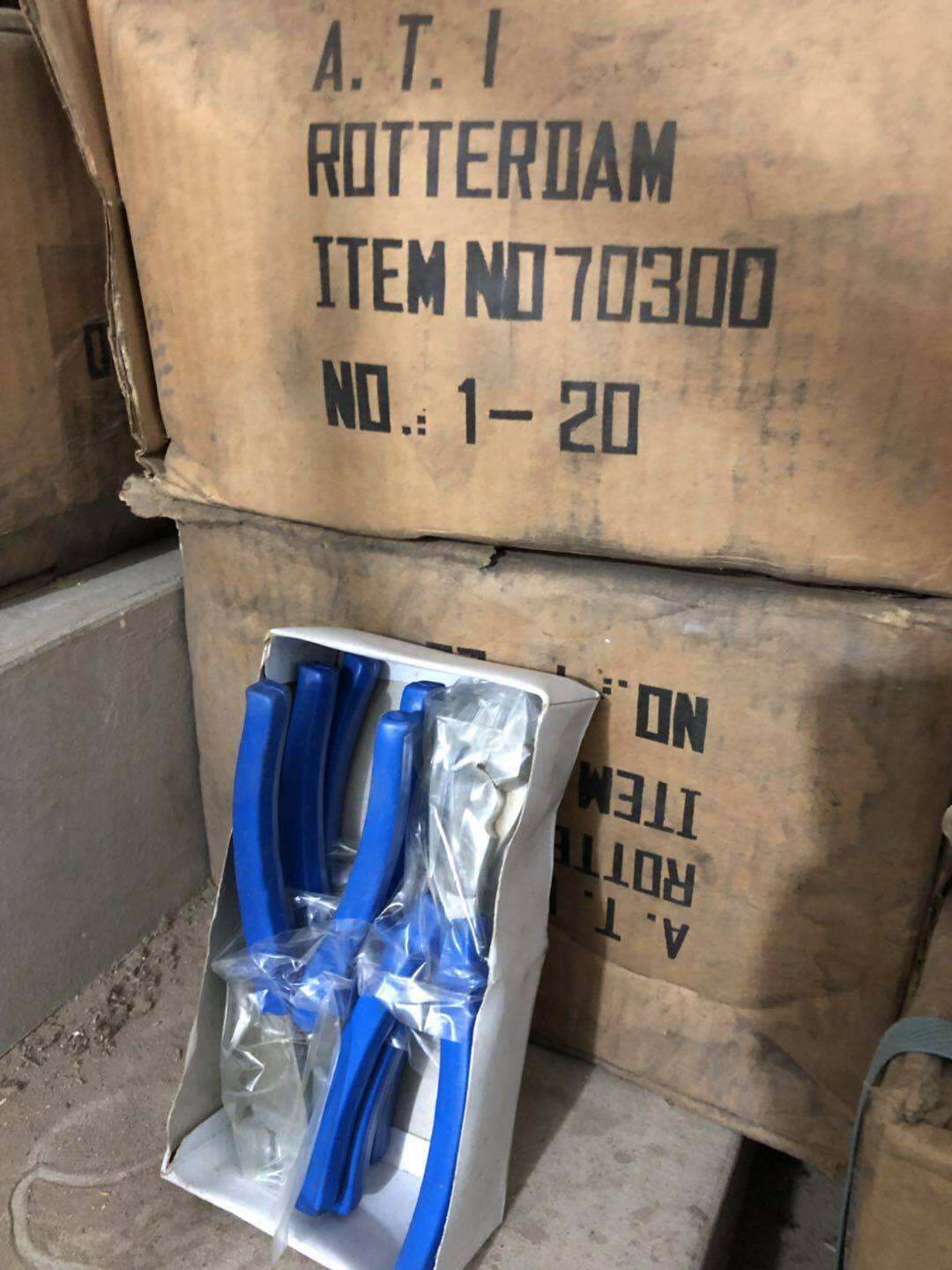 Exit stock 180MM Blue shank diagonal fitter