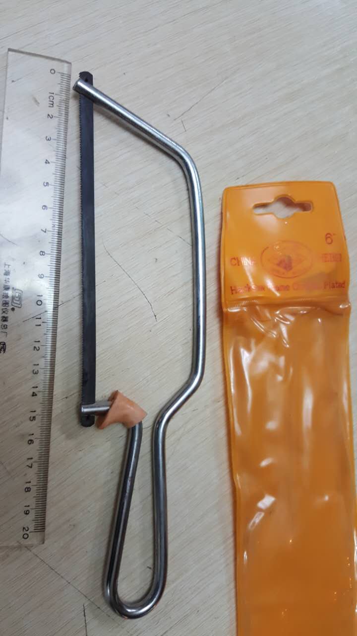 Old export goods Great Wall Little hand - sawing blades total length 155 MM