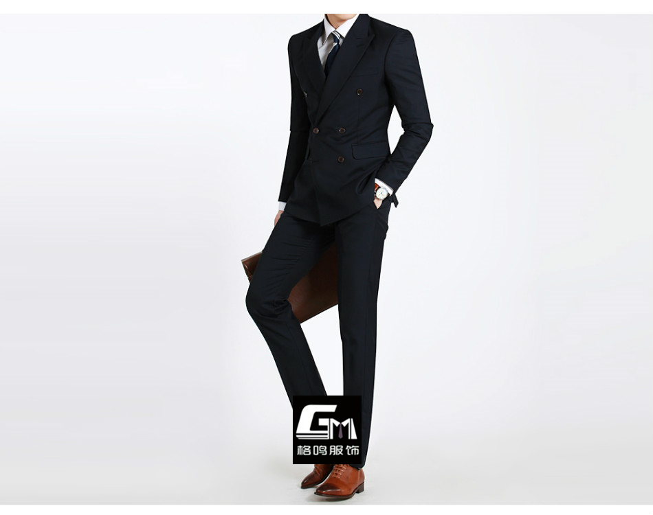 Costume homme en laine pour Quatre saisons - Ref 1556708 Image 44
