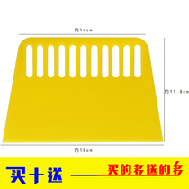Scraper tool plastic batch knife scraper putty paste wallpaper wall covering window film scraper