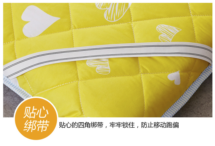 Siêu mềm đơn bunk giường 1.0m 0,9 m tatami dày mat 1.2 trên một ký túc xá sinh viên có thể gập lại nệm - Nệm nệm foam