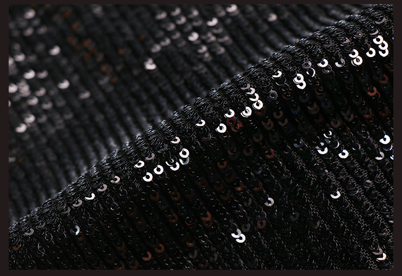 Váy sequin đen nữ 2019 xuân hè mới khảm xù thời trang váy đuôi cá thon gợi cảm - Sản phẩm HOT shop đầm đẹp