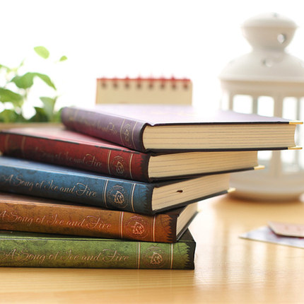 金谷 冰与火之歌记事本 权利的游戏复古笔记本欧式精装日记本1292