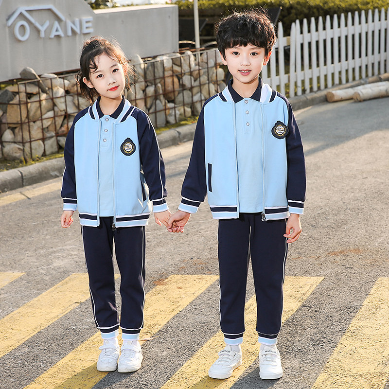 Kindergarten Garden Clothing Spring Summer Autumn Clothing Four Sets Of Men And Women Children's Pure Cotton Sports College Wind Class School Uniforms For Elementary School Students