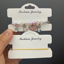 Kp914fashion jewelry English bracelet packaging card necklace card hair ring hairpin hangtag card paper