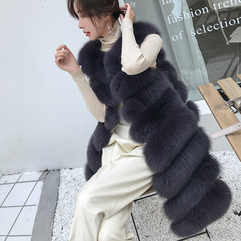 Manteau de fourrure femme UPFURS - Ref 3173999 Image 4